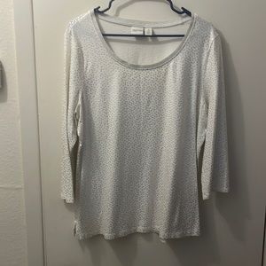 Zenergy by Chicos sparkle tee